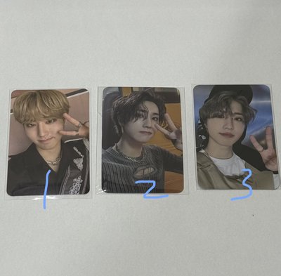 Stray Kids 小卡 (Han/Felix/Seungmin/I.N/雙人卡)