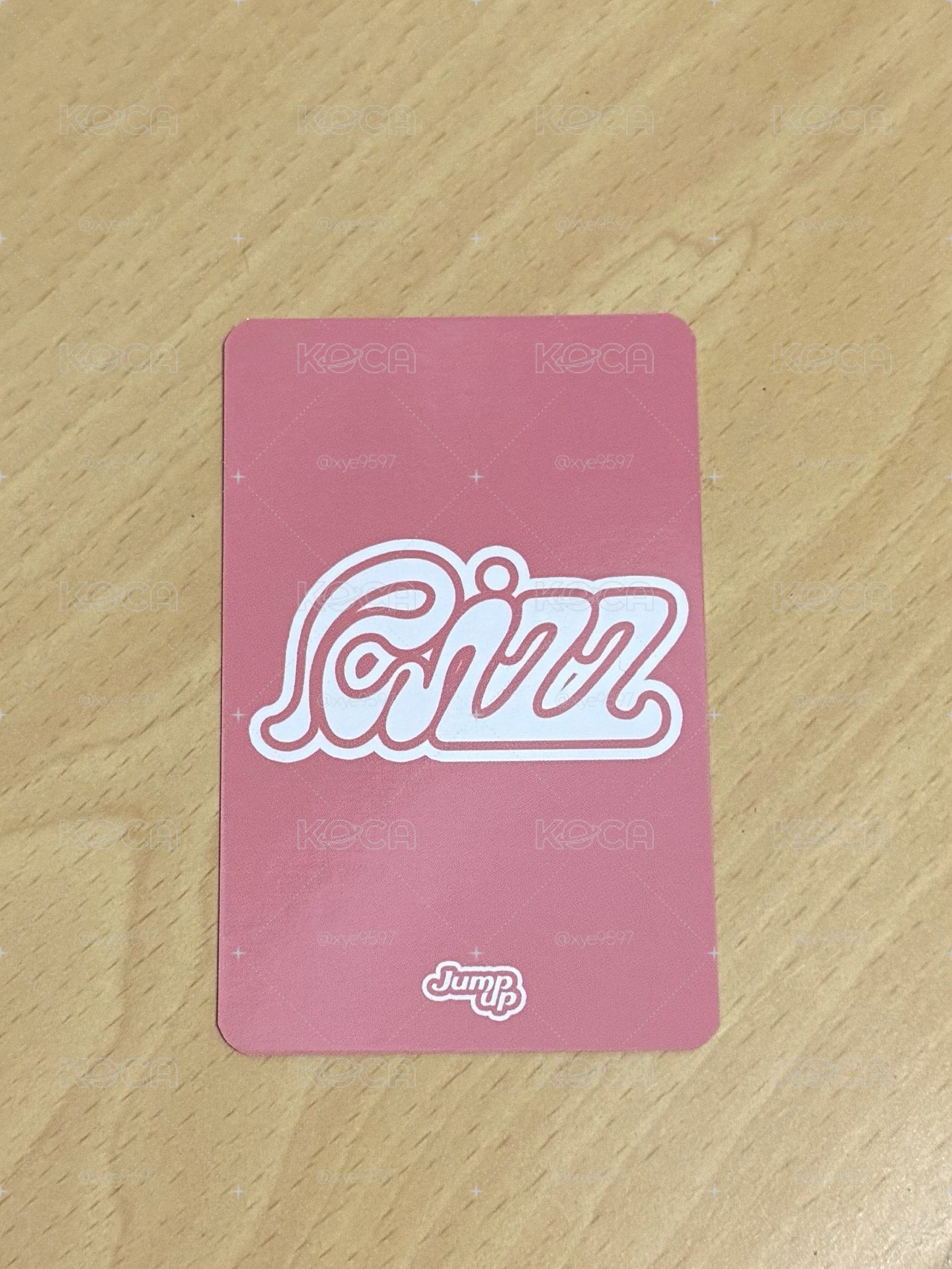soojin 徐穗珍 rizz ju5.0 線下特典卡