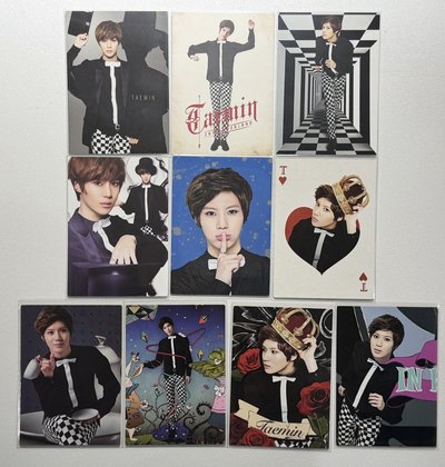 泰民 SHINee 仙境夢遊 隨機卡