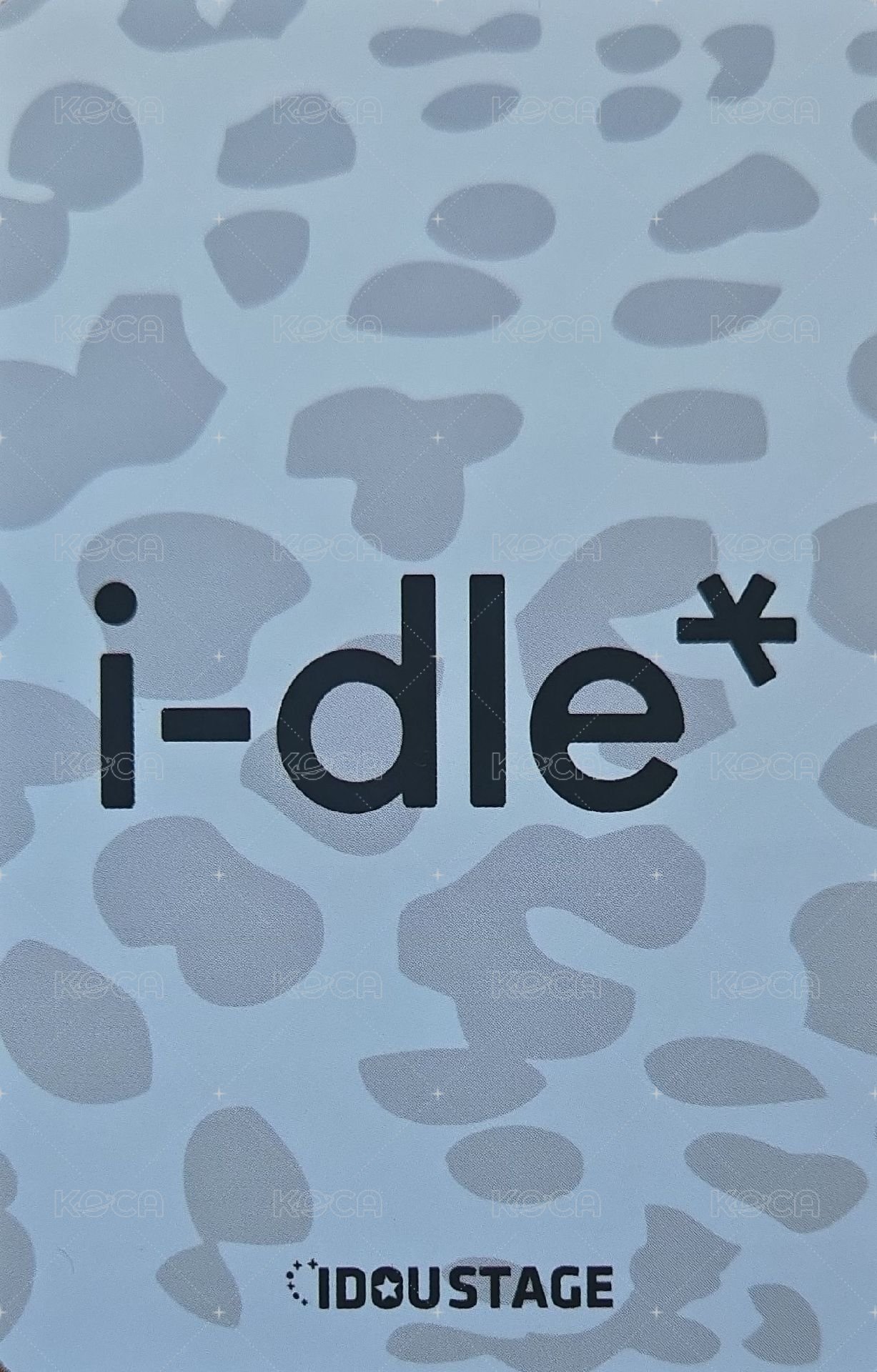 We are 愛豆驛站 2.0 幸運卡 ver.B 背面