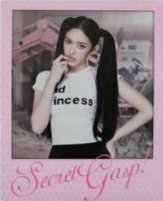 IVE SECRET Gasp ver. 專輯卡 拍立得