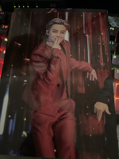 BTS ONE 藍光 明信片