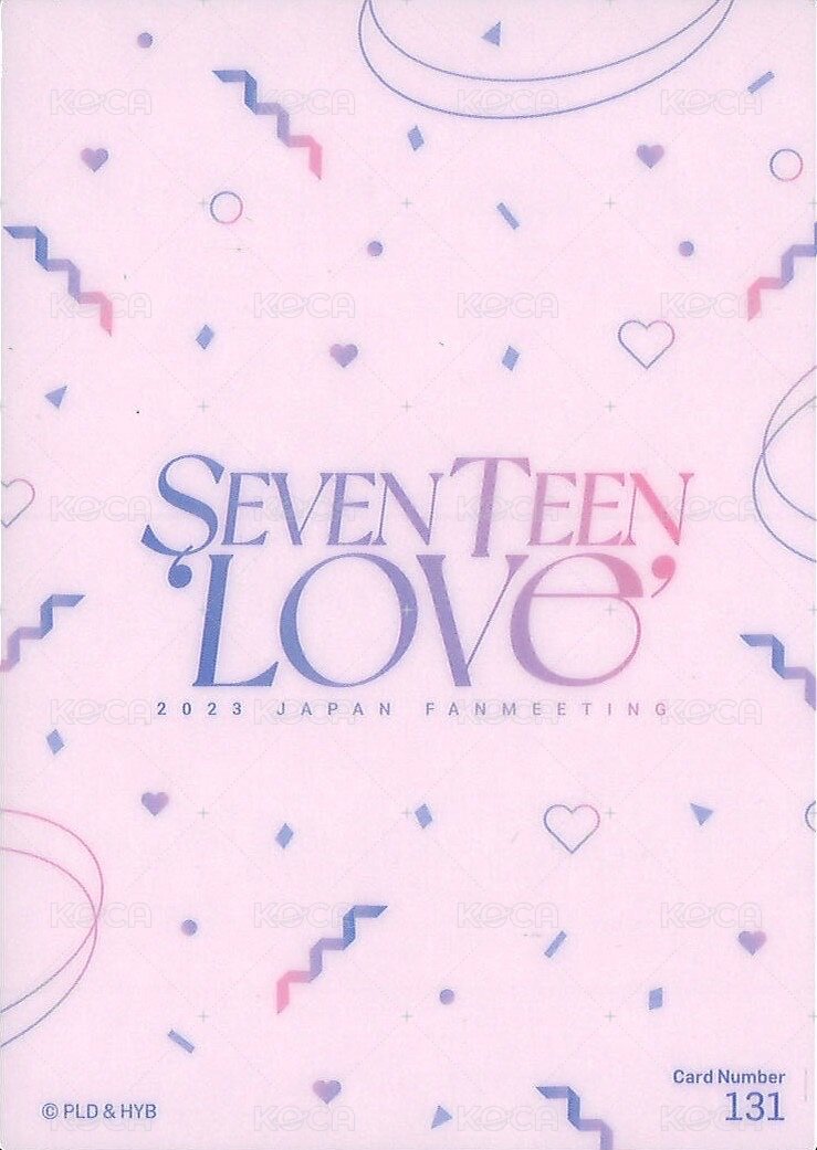 23‘FM LOVE 隨機卡  背面