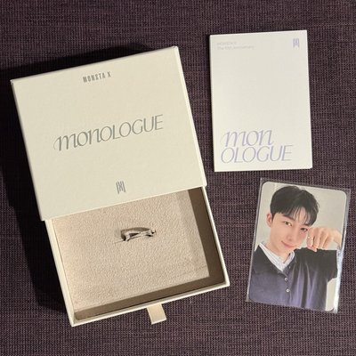MONSTA X｜10週年戒指*含🐸卡