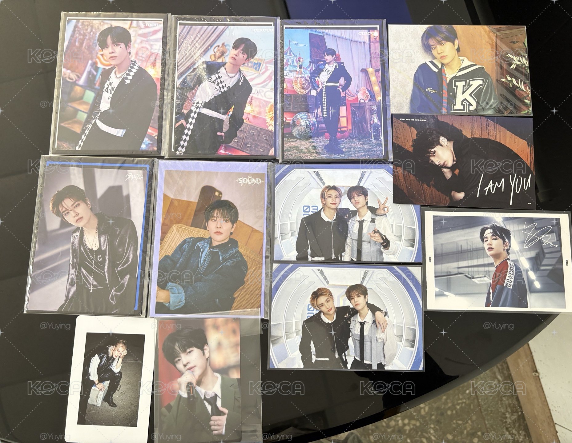 SKZ 明信片綁區