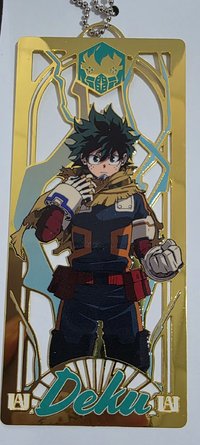 最終季快閃店   吊飾 綠谷 金屬書籤