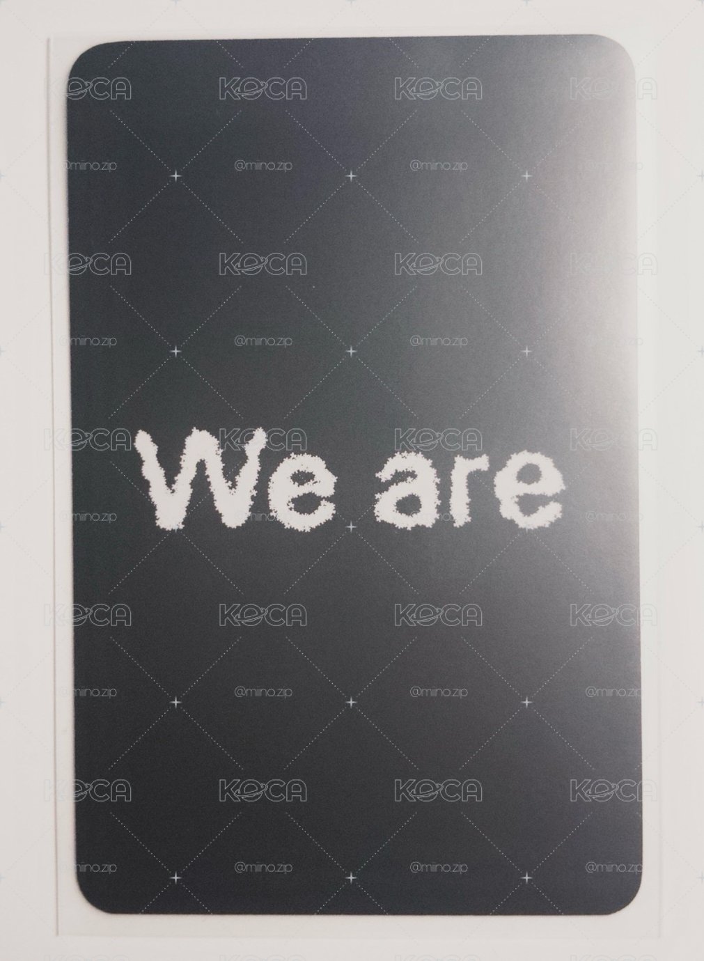 We are k4 2.0 簽售卡 哈利波特麵