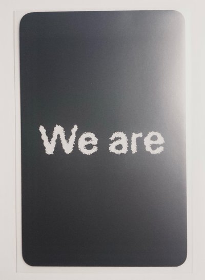 We are k4 2.0 簽售卡 哈利波特麵