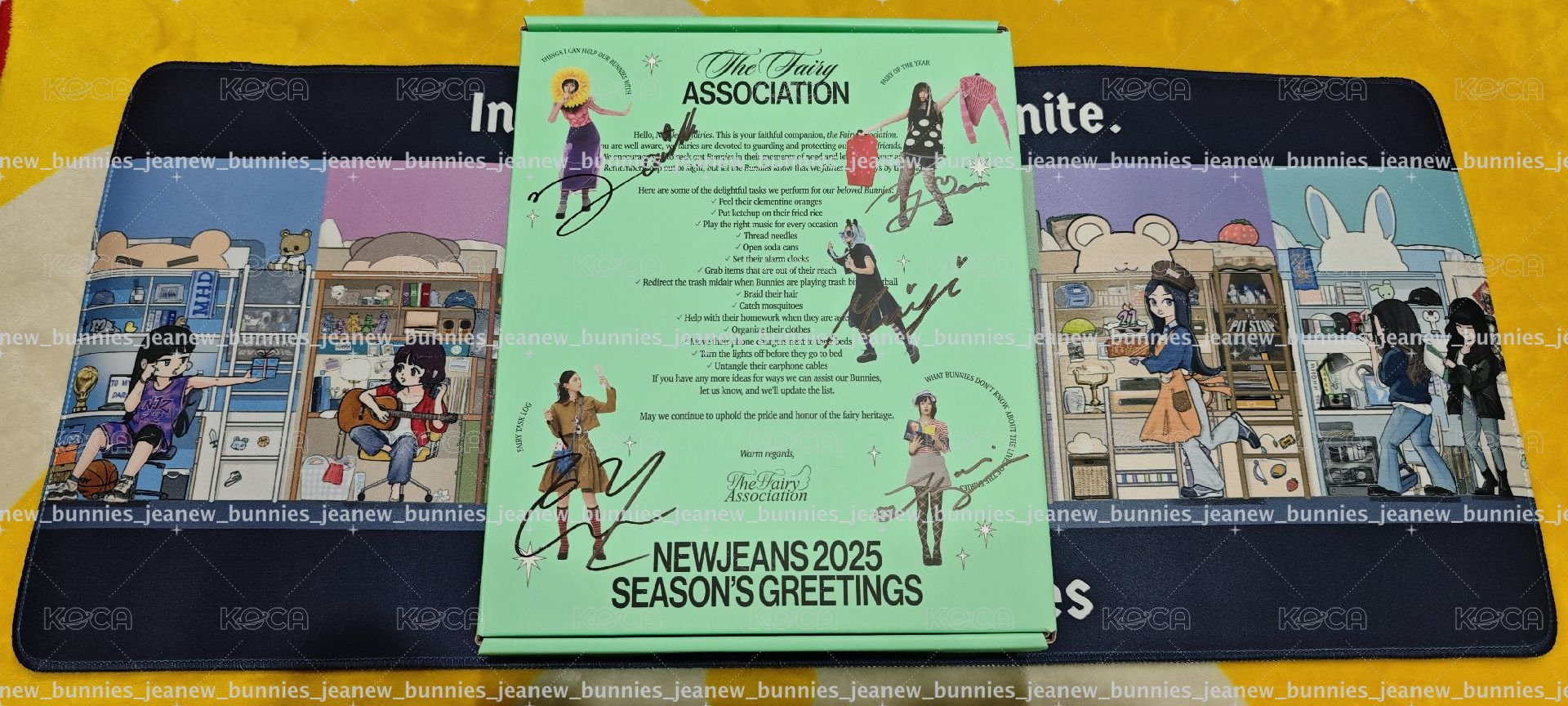 【🐰鎮庫之寶🐇】NewJeans is Five 年曆 2025 (✨NewJeans Never Die✨)