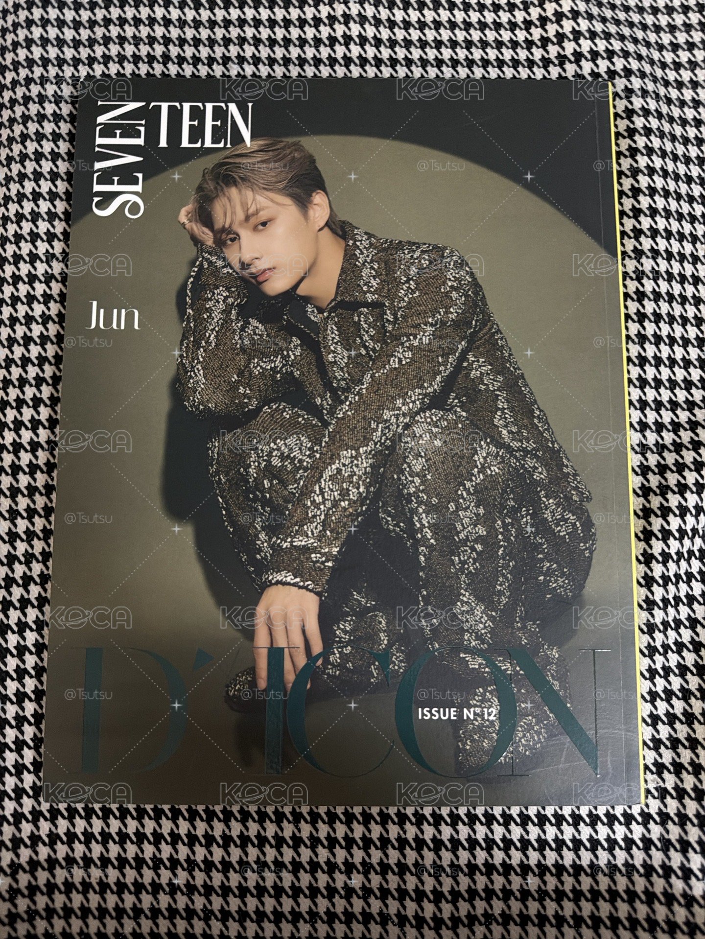 (現貨）seventeen dicon JUN 文俊輝 抱熊俊 寫真