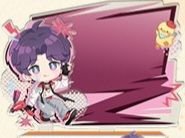 芬達聯動 立牌 留言板