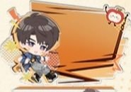 芬達聯動 立牌 留言板