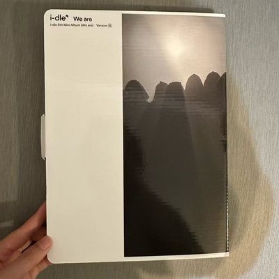 i-dle we are 專輯 折疊海報 CD 田小娟 小卡