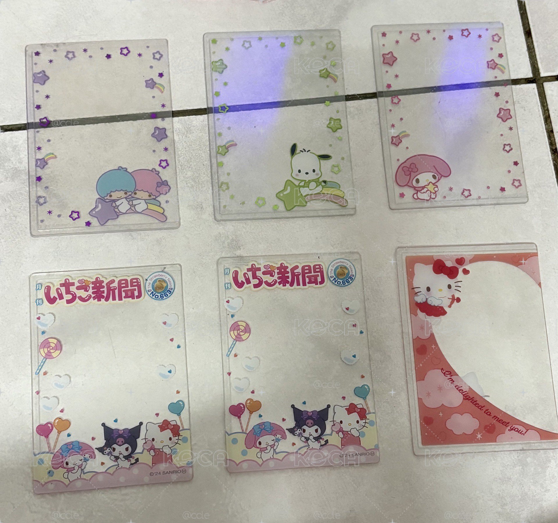 各種三麗鷗卡套