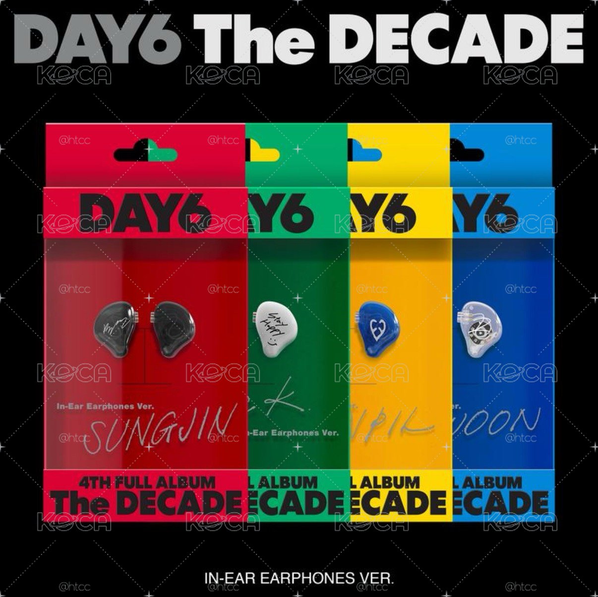 DAY6 The DECADE (In-EarEarphones ver.) 10週年耳機專 現貨