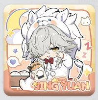 男生宿舍系列第一彈 徽章 景元Q版方形