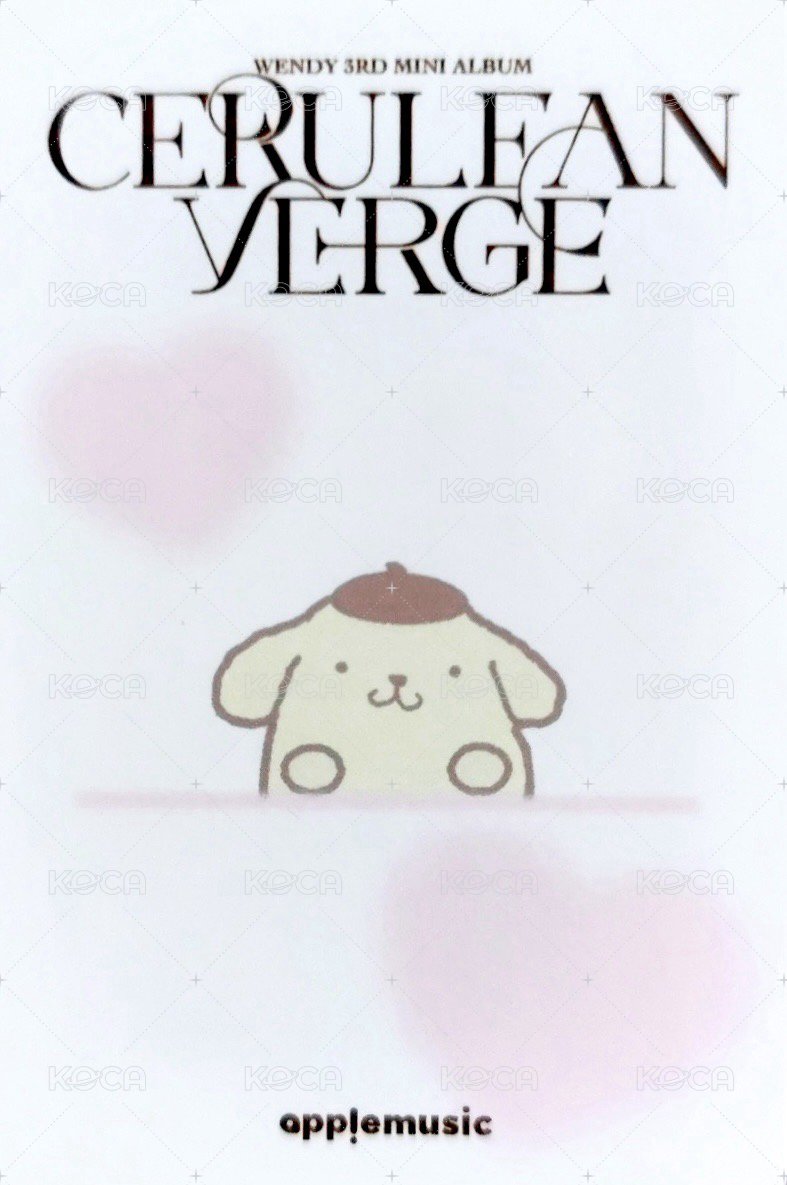 Cerulean Verge am 4.0 幸運卡 布丁狗 背面