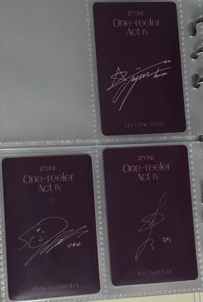 IZONE 3張 一起出