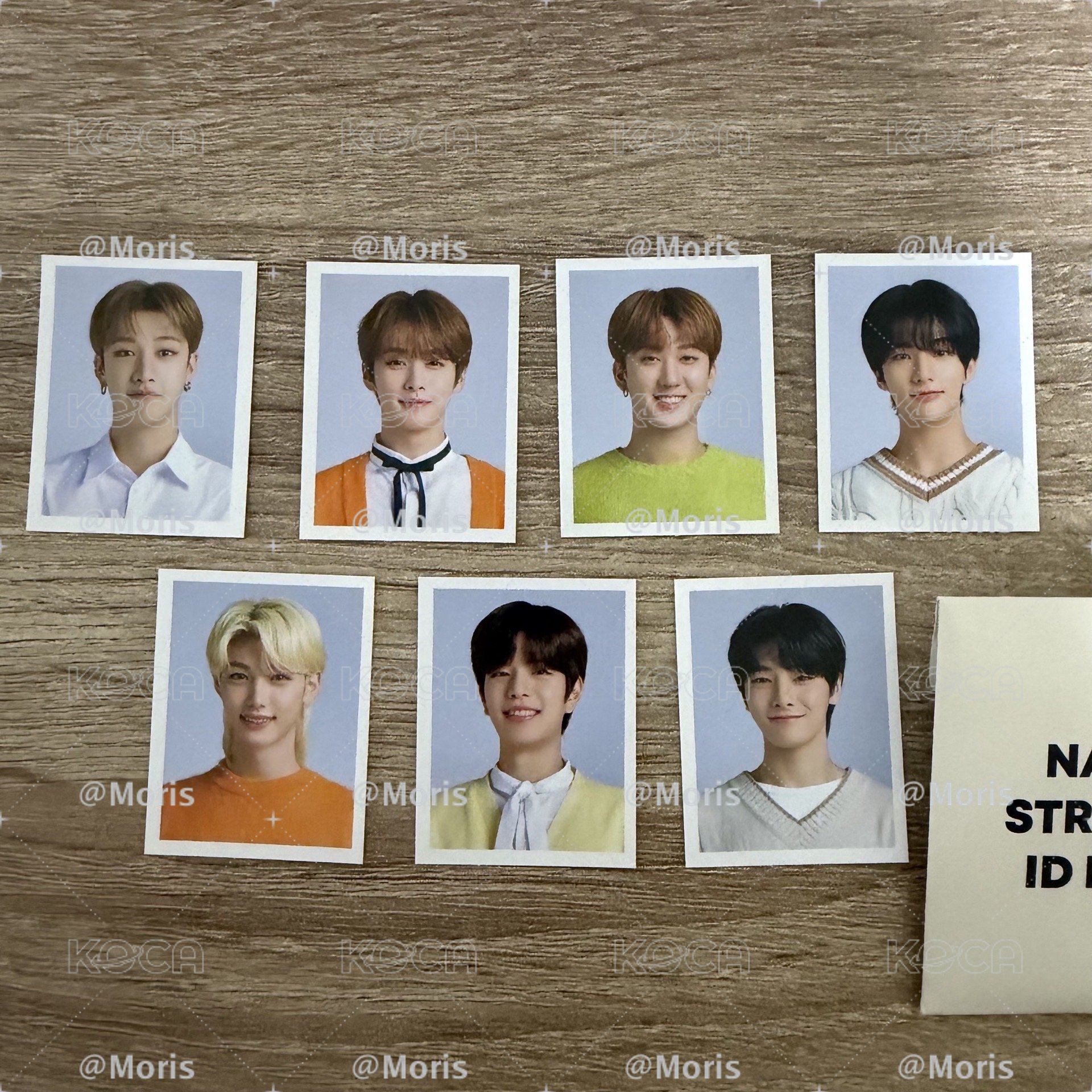 Stray kids 代言 Nacific 9.0 證件照 大頭照