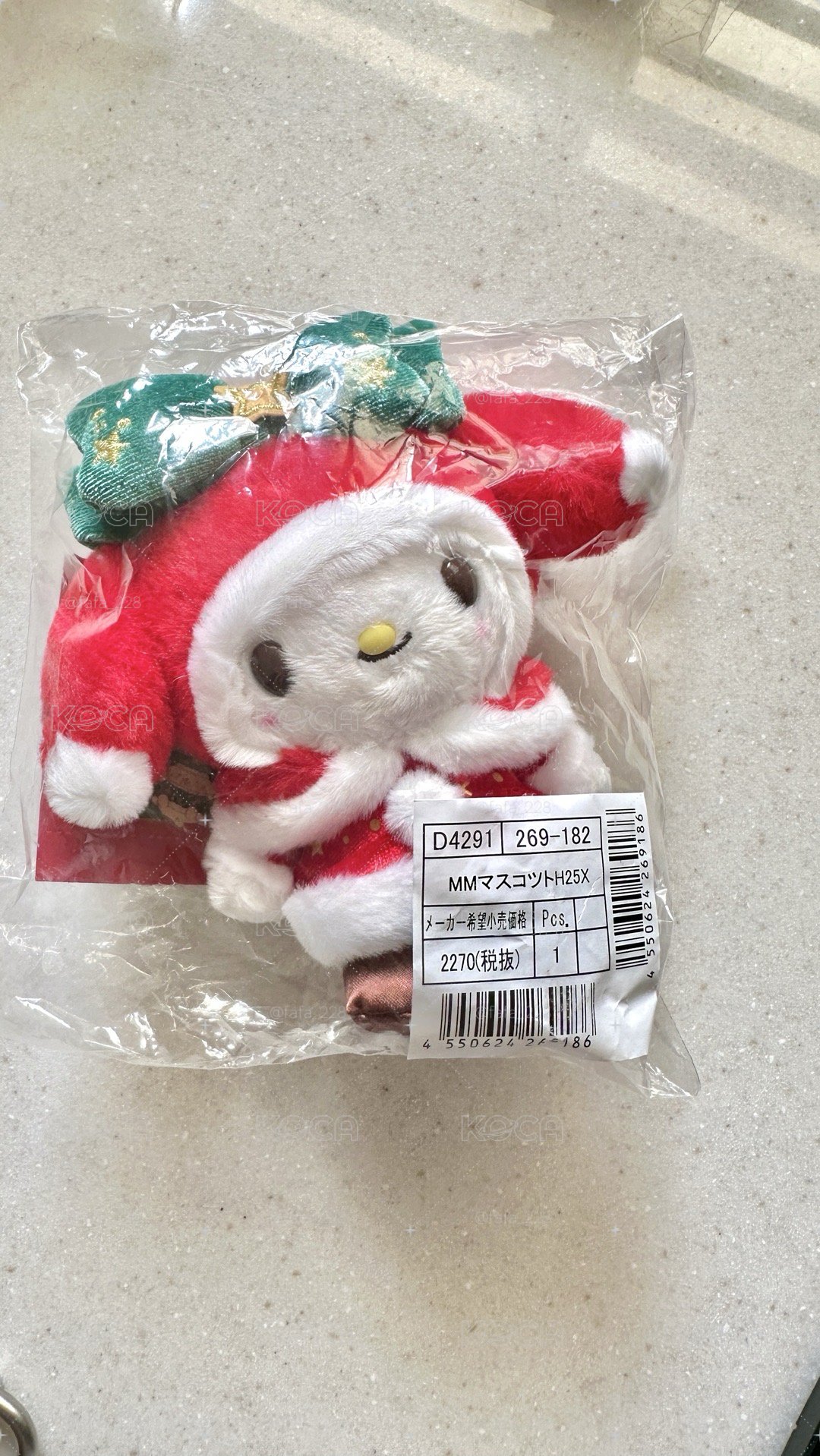 快速出貨 三麗鷗 聖誕節美樂蒂