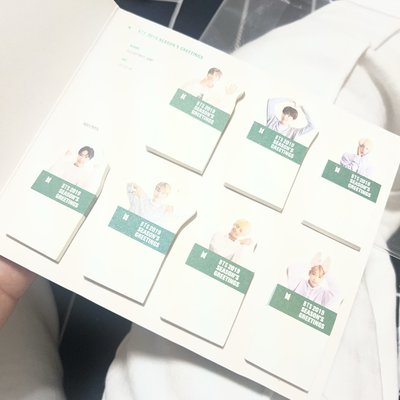 2019 年曆 便條紙