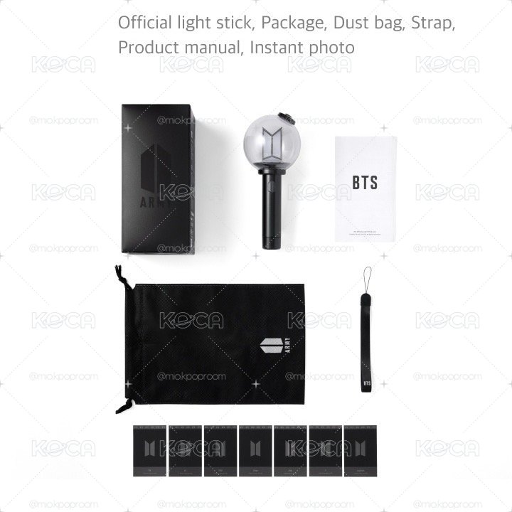 BTS 阿米棒 四代手燈 / 底座 / 裝飾頭