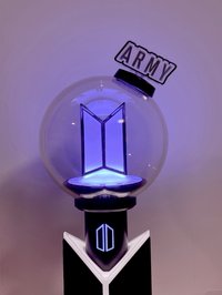 四件組(手燈+底座+裝飾頭兩款各1)