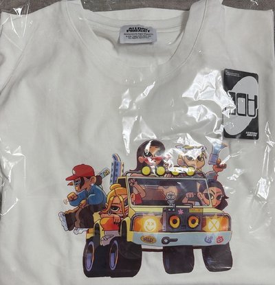 迷一快閃 卡通T恤 