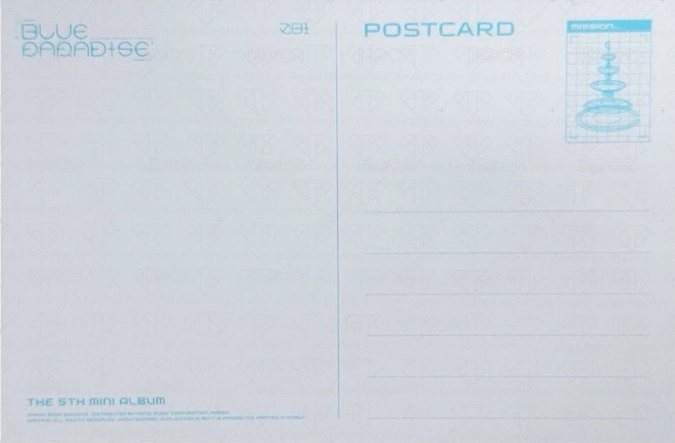 迷五 SEEK Ver. 明信片  背面