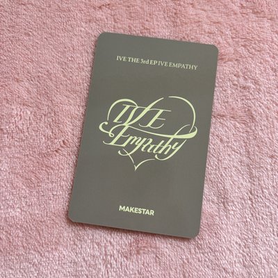 (微廠損)IVE EMPATHY 棉被外面很危險瑞