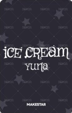 Ice Cream ms 1.0 幸運卡 熊貓 背面