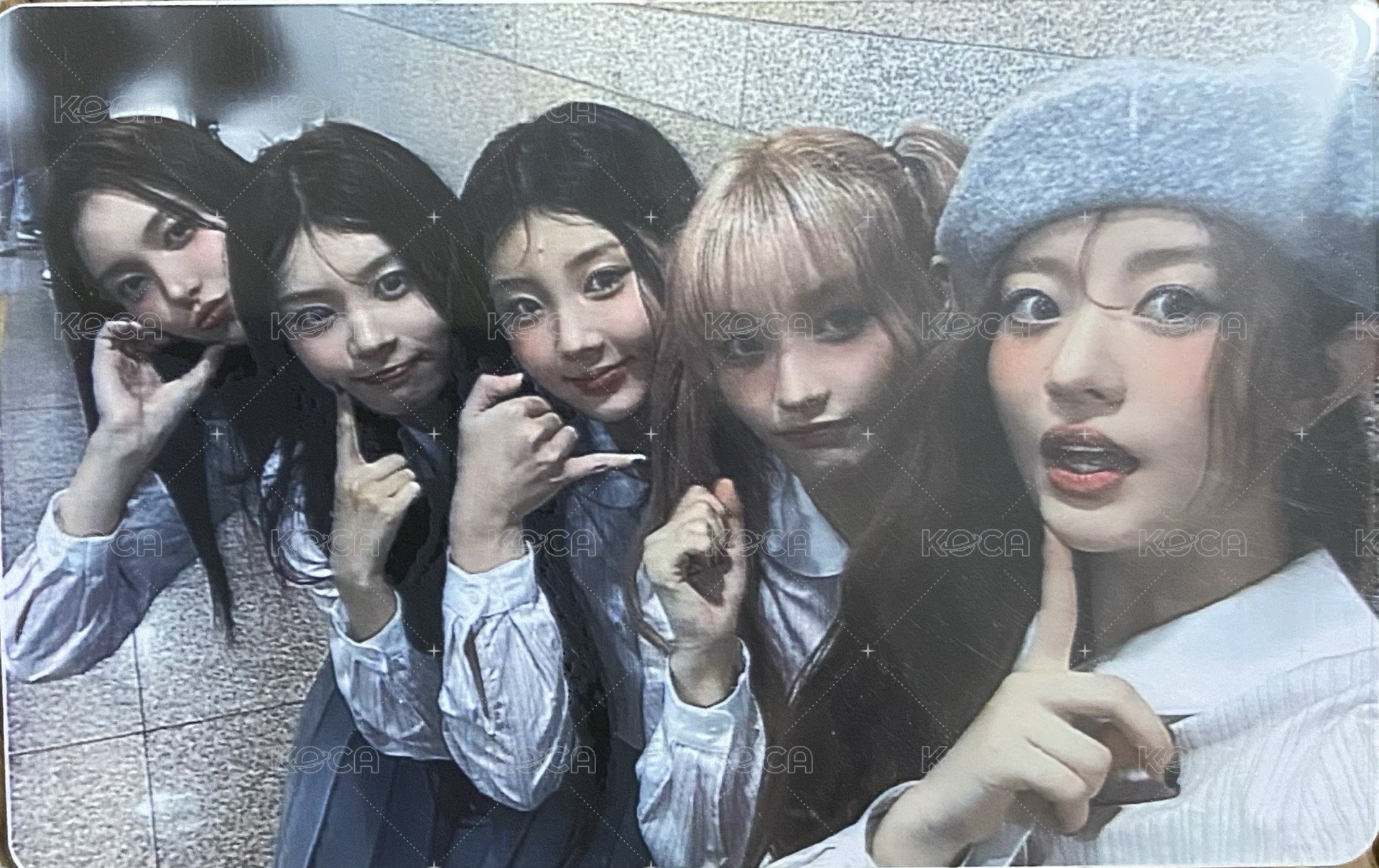 I'LL LIKE YOU wf 1.0 幸運卡 咖啡廳印簽 背面