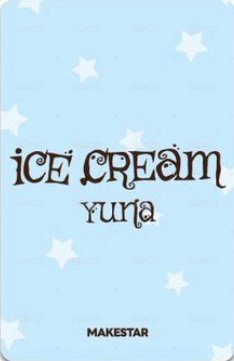 Ice Cream ms 1.0 幸運卡 Yunadi 背面