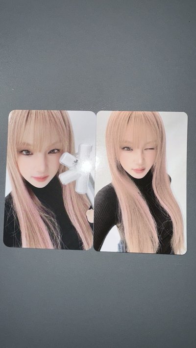 i-dle手燈卡+台灣場入場卡