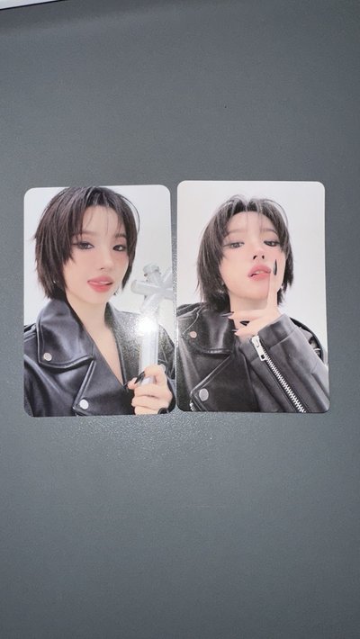 i-dle手燈卡+台灣場入場卡