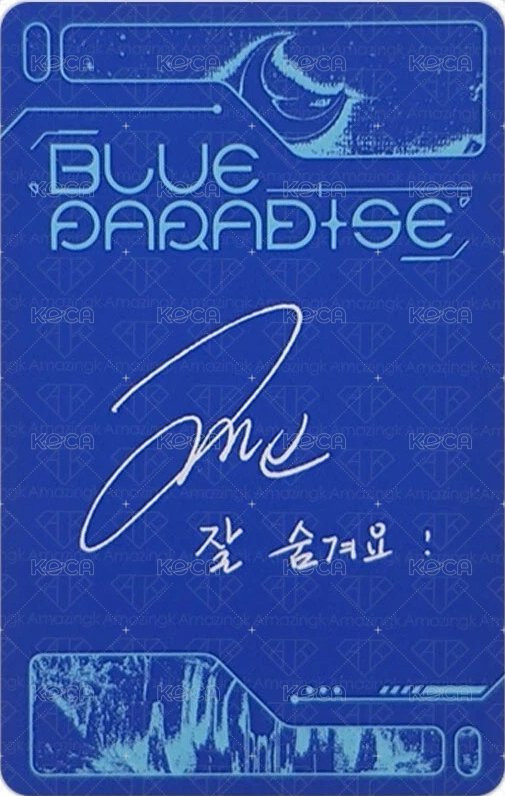 迷五 專輯卡 SEEK ver.  背面