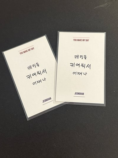 svt 漢 mini5打歌卡set