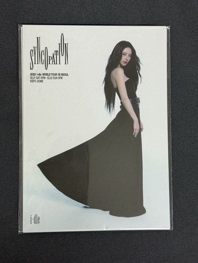 首爾場 VIP入場禮 明信片一套 i-dle  [Syncopation] 