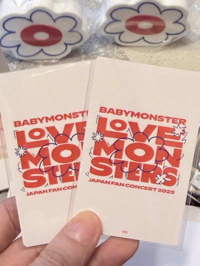 BABYMONSTER “LOVE MONSTERS” 台北快閃店限定 商品 
