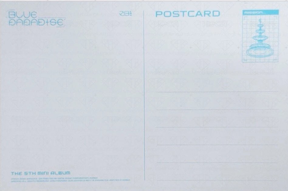 迷五 SEEK Ver. 明信片  背面