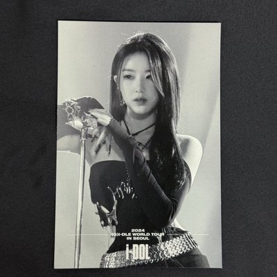 舒華 i-DOL 世巡首爾場 day2 入場卡+明信片