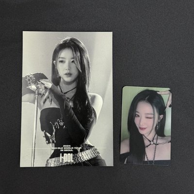 舒華 i-DOL 世巡首爾場 day2 入場卡+明信片