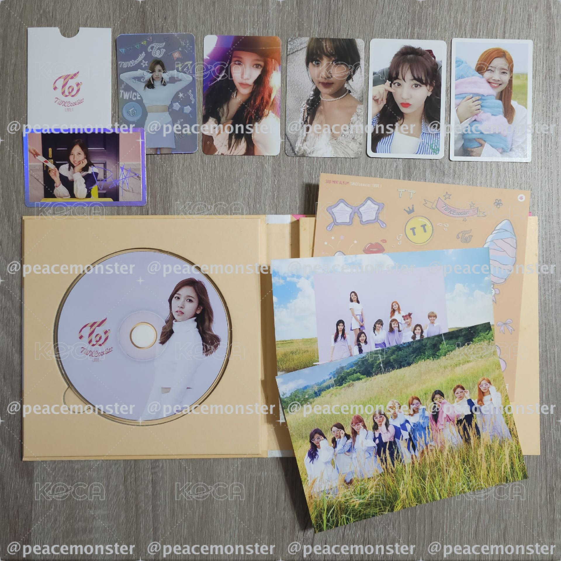 TWICE 早期專+小卡 整圖售