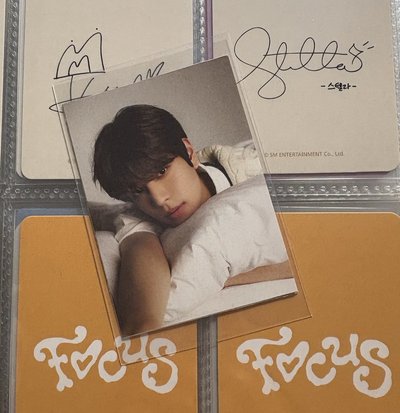 SKZ SEUNGMIN cancam 雜誌卡