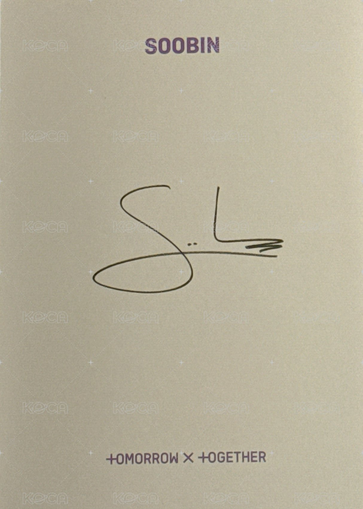 KUNDAL 代言卡 摺頁卡 Blossom Your Scents! 背面