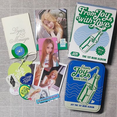 已掃已拆專 From JOY, with Love 專輯 TIN CASE版 鐵盒