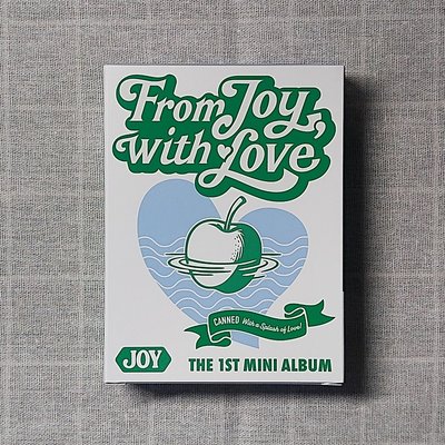 已掃已拆專 From JOY, with Love 專輯 TIN CASE版 鐵盒