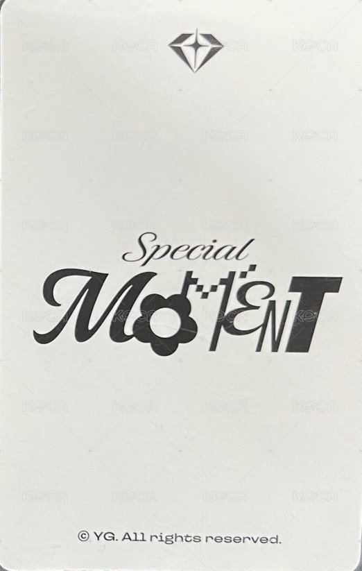 25首爾Fan Concert   場周 滿額卡  背面