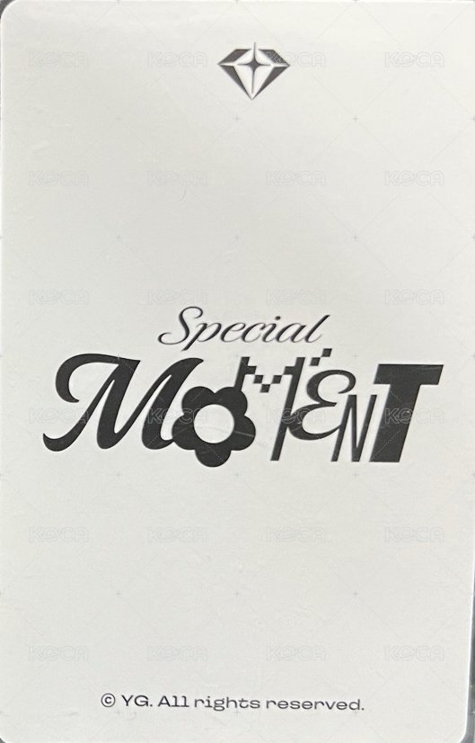 25首爾Fan Concert   場周 滿額卡  背面