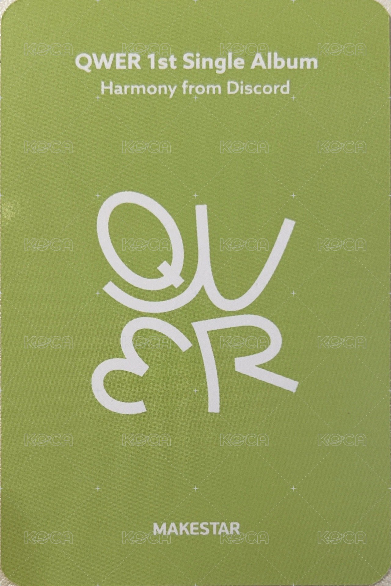 出道 ms 線下 2.0 簽售卡 室外 ver. 背面